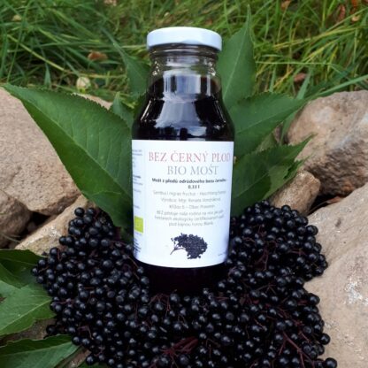 BIO Bez černý plod Mošt 330ml