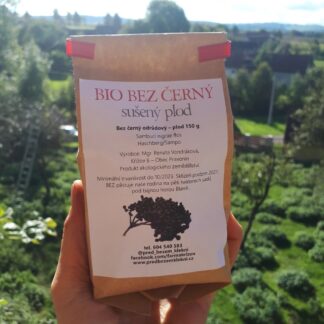 BIO Bez černý sušený plod 150g