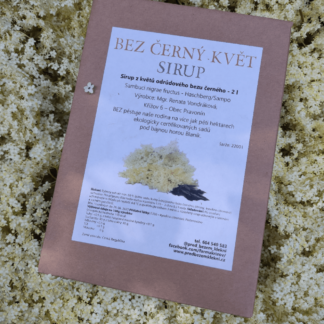 sirup bezový květ 2 l