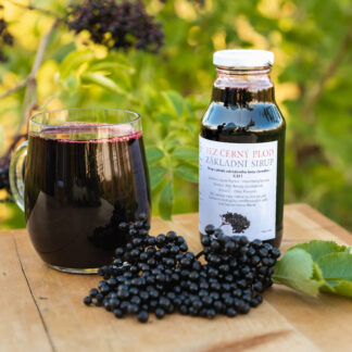 Koncentrát černý bez - plod, základní, 330 ml