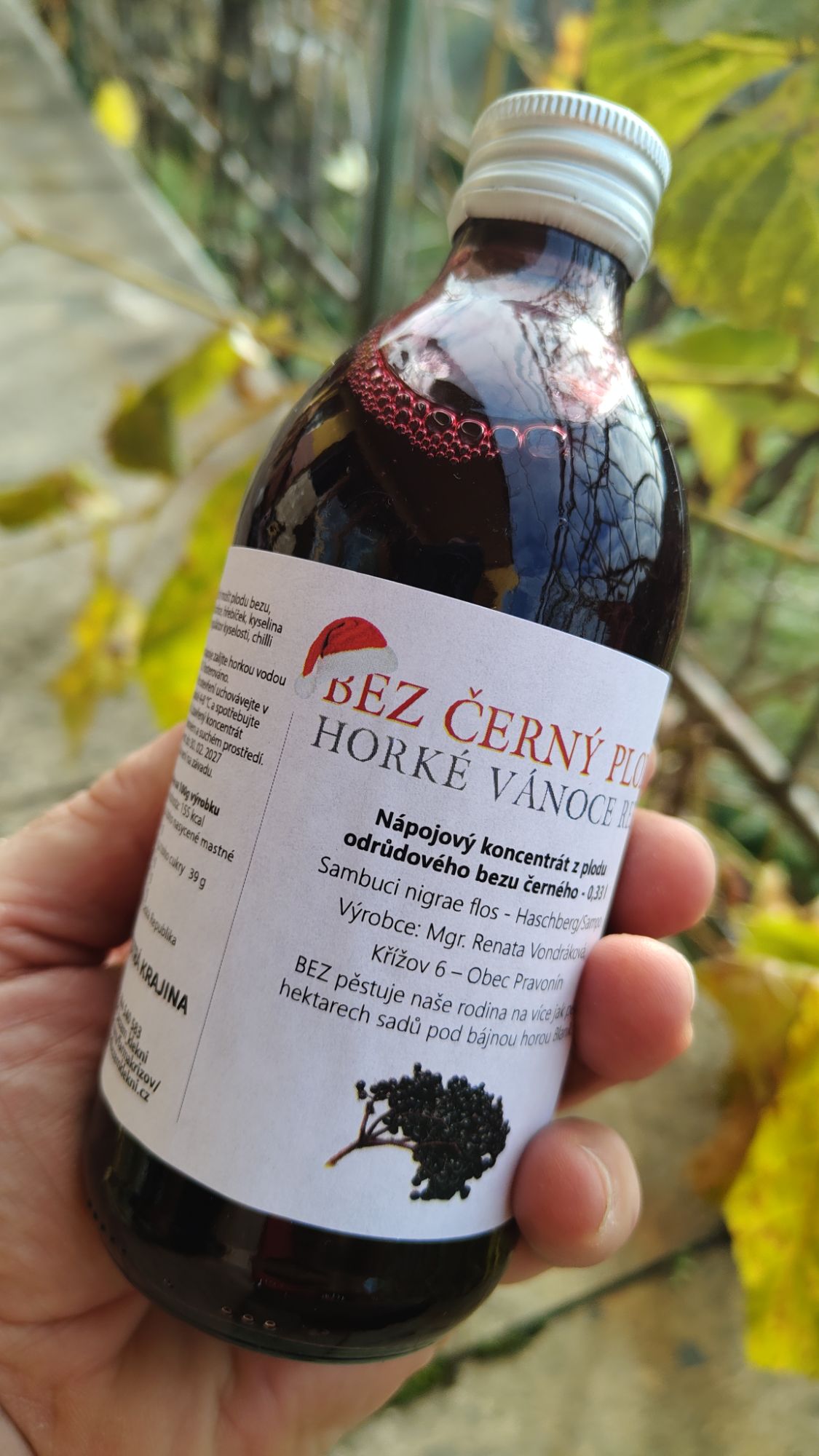 Horké Vánoce Red - koncentrát 330 ml