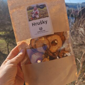 sušené bio hrušky